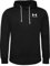 Under Armour Herren Rival Terry Long Crew Neck Hoodie T-Shirt, Schwarz (001)/Onyx Weiß, XXL