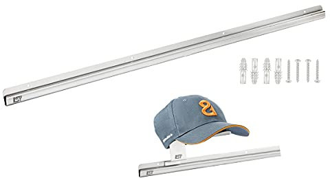 LST Original Edelstahl Klemmleiste Cap-Halter Schirmmützenhalterung Baseballcaps