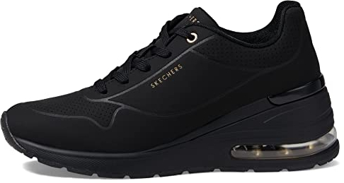 Skechers Damen Million Air sneakers, Schwarz, 38 EU