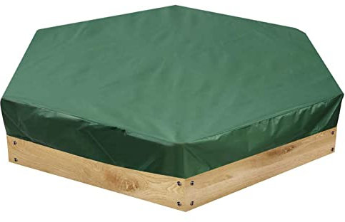 Funda Arenero,Impermeable,a Prueba De Polvo Y Resistente A Los Rayos UV,Tela Oxford 210D,Cubierta para Piscina con Cordón para Arenero,Juguetes Y Muebles,Cubierta para Arenero (71*59inch/180*150cm)