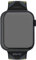 Timex Cinturino per smartwatch UFC compatibile con Apple Watch 44 mm/45 mm/49 mm - nero con accenti gialli e argento, Nero/Giallo, One Size
