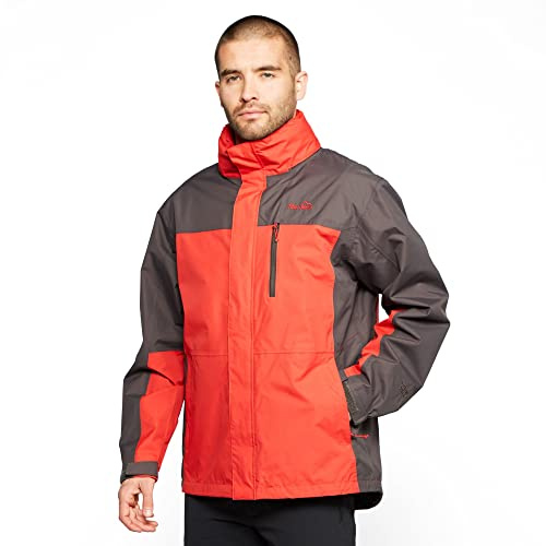 Peter Storm Men’s Pennine Waterproof Jacket with Rollaway Hood & 4 Zipped Pockets, Lightweight, Breathable & Adjustable Raincoat, Commuting, Walking, Hiking & Outdoor Recreation, 5000mm HH