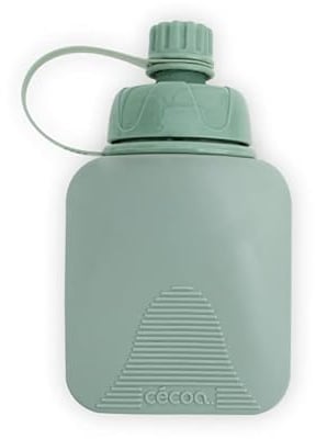 CÉCOA • Gourde à Compote Réutilisable 130ml • Silicone Alimentaire • Souple et Sans BPA • Fermeture Étanche Anti-Fuite • Facile à Nettoyer • Idéal Snack Sain Enfants et Adultes