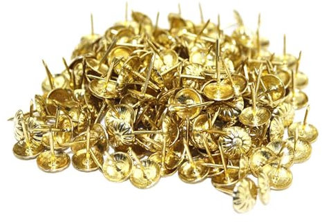 itrimaka Upholstery Tacks, Creative Plum Nail Doll House Decoration | 11mm Upholstery Nails Decorative Tacks for Furniture Decoration Indoor