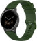 Issinlky bracelet pour Garmin Venu 2S/Venu 3S/Vivomove 3S/Vivoactive 4S, 18mm Bracelet silicone souple pour Fossil Ladies Gen 6/Gen 5E/Fossil Ladies Venture HR Gen 4/Gen 3/Withings Steel HR 42mm