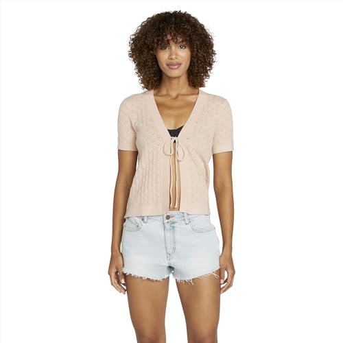 Volcom Cruz Cruise Cardigan, Vieux Rose, XL Femme