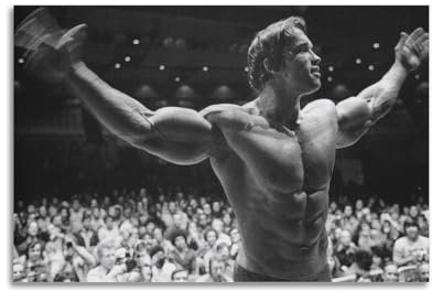 DATOZA Arnold Schwarzenegger Conquer Art Poster Poster Dekorative Malerei Leinwand Wandkunst Wohnzimmer Poster Schlafzimmer Malerei,Wandkunst Bilddruck Moderne Familienzimmer Dekor 12x18inch(30x45cm)