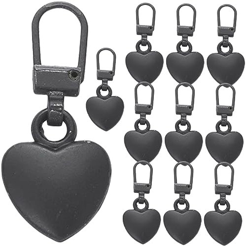 GLSTOY 12stücke Reißverschlussschieber Ersatz Reparaturset Für Kleidung Taschen Rucksäcke Daunenjacken Mit Robustem Legierungsmaterial Installieren Und Abzunehmen