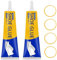 Colla per Scarpe, 120ml Colla Forte per Scarpe, Colla per Riparazione di Scarpe Trasparente, Colla per Riparazione Professionale di Scarpe, Colla Suola Scarpe, Asdatto a tutti i Tipi di Calzature
