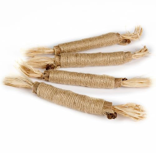 Purring Pussy Silvervine Sticks For Cat Toy 4 Pack
