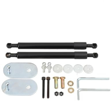 YILIKISS 2 X Kofferraum-Gasfeder für Dodge RAM 1500 2500 3500 2002-2012, Auto HeckklappendäMpfer Stoßdämpfer Heckklappen Streben Gasdruckdämpfer, Heber Unterstützung Werkzeug