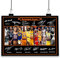 A3-Poster, All Time Basketball Greats, signiert/signiert, Druck Boxing Kobe Bryant, Michael Jordan usw., 30 x 42 cm