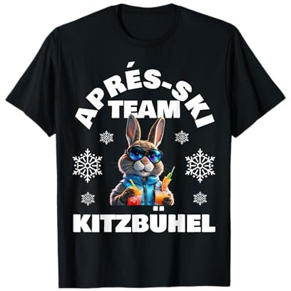 Team Aprés-Ski Kitzbühel Skihase T-Shirt