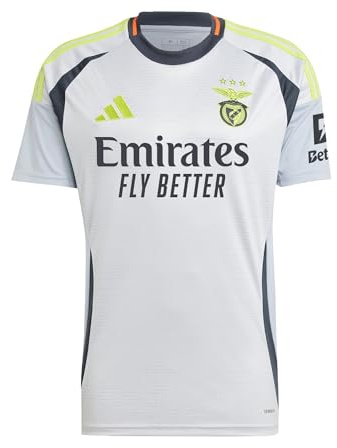 Adidas Men's Benfica Lissabon 24/25 Ausweichtrikot Light Solid Grey M
