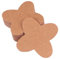 Alipis 50 Pièces Plateau De Chocolat Fond De Compartiment Chocolat Truffé Tasses d'emballage De Bonbons Mini Coupelle De Truffe Bonbons pour Bas De Noël Plateau De Bonbons Papier Khaki