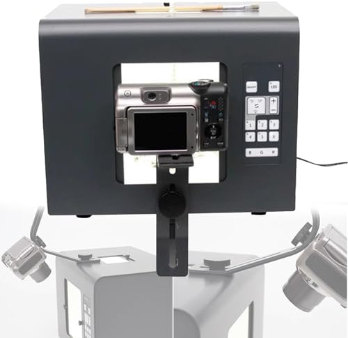 Mini-Fotostudio-Lichtbox für Kameraaufnahmen, 5500 K dimmbare Schmuck-Aufnahmezelt-Softbox, elektrisches Fotografie-Zelt-Kit (Kamera nicht im Lieferumfang enthalten),S