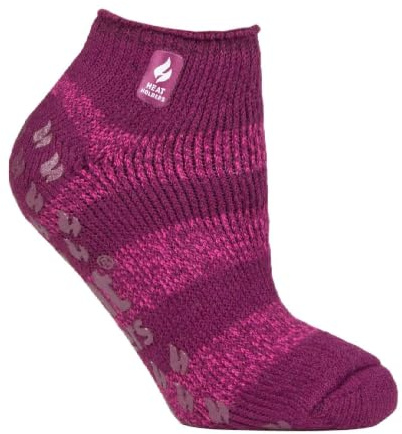 HEAT HOLDERS Damen Socken Kurz Warm Quarter Füßlinge Socken | Kurz Thermosocken Sneaker mit ABS