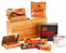 Kit Raw Grinder Caja de Madera Porta librillos cenicero portatil Papel Raw King sizey Papel Raw 1 1/4
