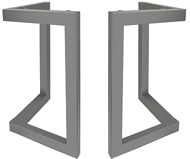 Fimghsoo Tischgestell Metall Tischbeine scandic 2X Tischkufen Industriedesign Möbelbein Haarnadelbeine aus Metall Tischzubehör DIY für Esstisch Couchtisch Schreibtisch