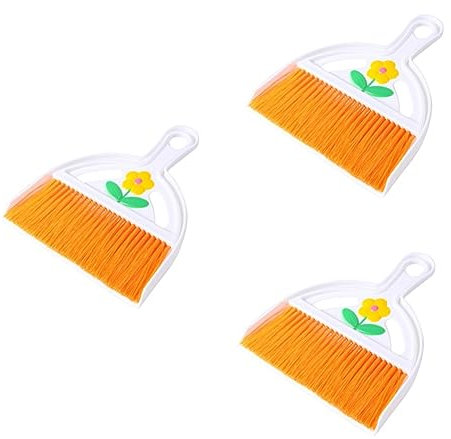 POPETPOP 3piezas Recogedor y Escobilla Ergonómica Para Limpieza De Escritorio y Hogar Aleatorios Herramientas De Limpieza Efectivas y
