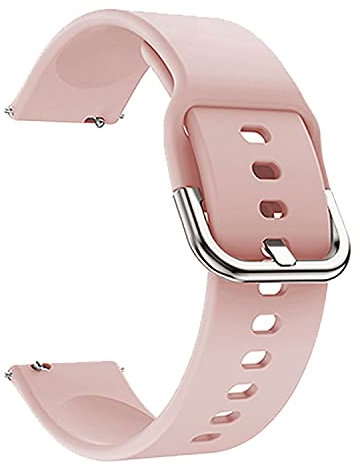 ONE ECHELON Bracelet de montre à dégagement rapide compatible avec Lotus Digital 50039/1 avec boucle en silicone pour homme, Medium, Silicone, Sans pierre précieuse