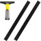 volumoon Replacement Blades for Window Vac 280mm, Glass Cleaner Replacement Lips, Squeegee Blades for WV2 WV5 Window Vacs, 2 Pcs Window Vac Accessories, Rubber Damage-Free Glass Cleaning Household