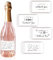 PH PandaHall 40 Stück Mini Weinflaschenetiketten 4 Styles Love Text Weinflaschenetiketten „I Can't Say I Do Without You“ Mini Weinflaschenaufkleber Für Hochzeitstag Brautparty