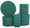 Drill Brush Power Scouring Pads 2-5 for Tub & Tile Power Scrubber Driver (Green(Grit180), 3in(75mm))