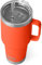 YETI Rambler Straw Mug, Stainless Steel Vacuum Insulated Mug with Stronghold Lid, Papaya, 35 oz (1035 ml)