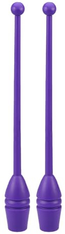 Mipcase Palo De Gimnasia Rítmica Juego De Baile Mano Banda Agarre Barras Gimnasia Accesorios Baile Empuñaduras Equipo Mazas para