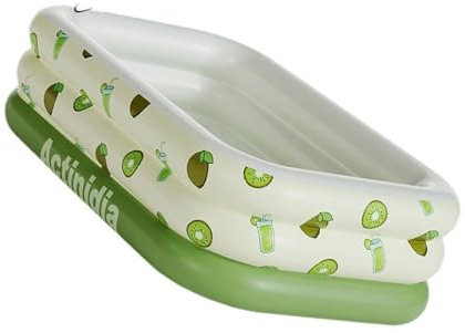 Großer Aufblasbarer Swimmingpool Verdickter Outdoor Spiel Cartoon Muster PVC Bräunungspool Einfach Zu Bedienender Cartoon Muster PVC Bräunungspool