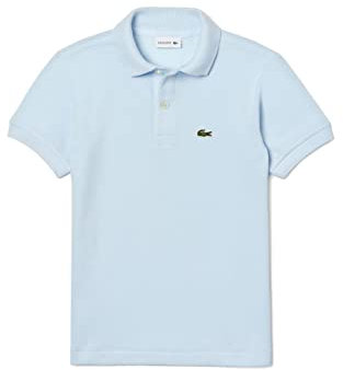 Lacoste Boys Pique Logo Polo Shirt Blue 10 Years