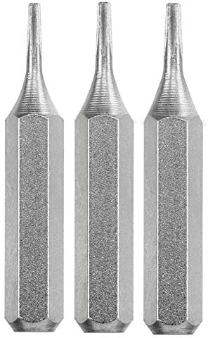 kwb Bit-Set 28-mm Pentalobe TS-1, TS-4, TS-6 Micro-Bit für Fein-Mechanik (Schaft 4-mm, Tq 60 Stahl, mit Haltestreifen, für Mikro-Bit-Halter)