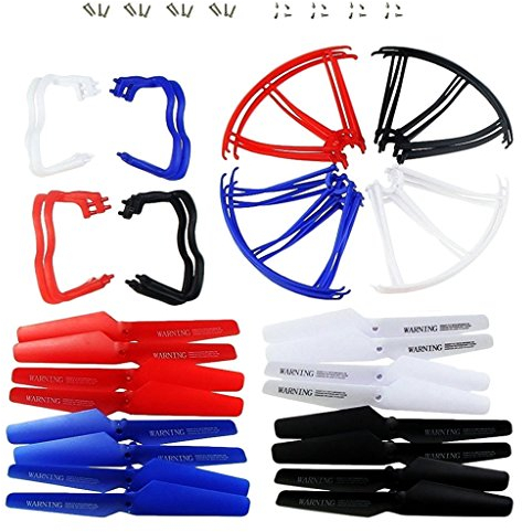 Gazechimp Set of 40 Propeller Props Quadcopter Ersatzteil Kits Für Syma X5 X5C X5C-1 Drohne Modell