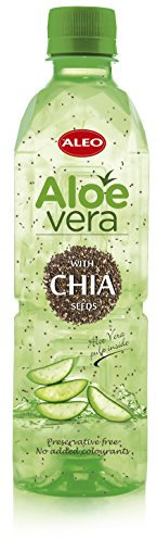 Aloe Vera Getränk ALEO mit Chiasamen 50ml X 24 Einheit