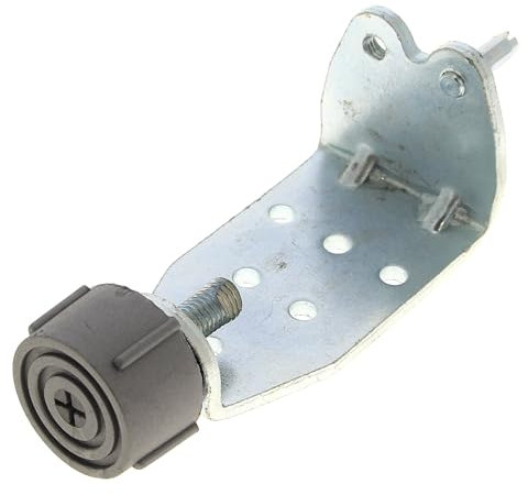 Puce Cerniera Inferiore ASSIEME Argento FRIGO Freezer INDESIT Originale C00110522