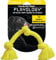 Playology Dri Tech Rope Dog Chew Toy for Large to X-Large Dogs 50lbs & up | Engaging, All-Natural Chicken Scented Yellow Toy for Tough Chewers | Easy to Clean | Interactive and Non-Toxic