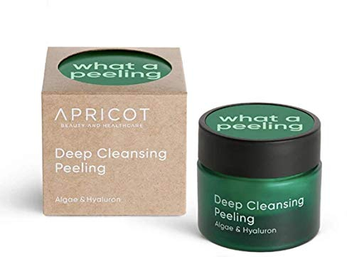 APRICOT Deep Cleansing Peeling – Luxus Inhaltsstoffe Hyaluron und Algenextrakt, 50 ml
