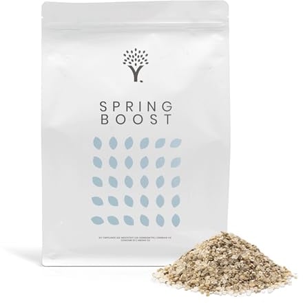 MOOWY Spring Boost Spring and Summer Lawn Feed 400 m² - Noticably Greener Grass in 3 Days - Fast Growth and Firm Roots - Rebuild Your Lawn's Natural Resistance after Winter Dormancy