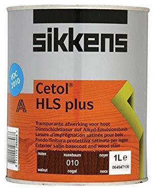 Cetol HLS Sikkens Plus 010 en bois de noyer 5 l