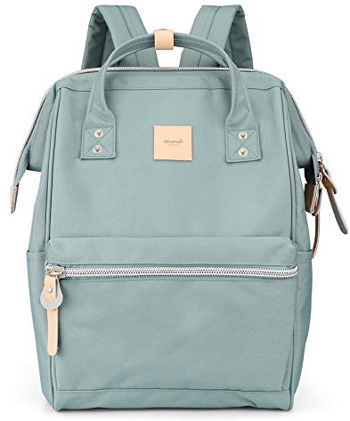 Himawari Laptop-Rucksack für Damen und Herren, wasserdicht, Workout, Reisen, Computertasche, Tagesrucksack für Schule, Uni, passend für Laptops bis zu 39,6 cm (15,6 Zoll)