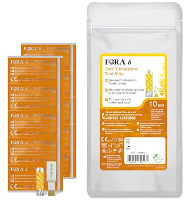 FORA Cholesterin Teststreifen 10 stück (box)