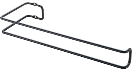 Metaltex Porta Rotolo Carta Cucina, Nero, 30x10x3