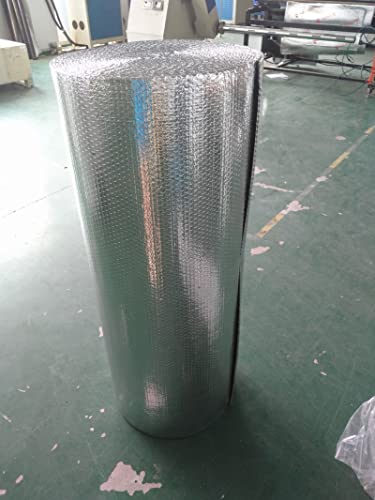 Aluminium Dampfsperrfolie Dampfsperre Dach Innen Dampfsperre zur Dämmung Dampfsperrfolien zur Dachisolierung Dach dampfsperre sauna Dampfsperren,Dachisolierung Selbstklebend (Size:1x8m/3.2x26.2ft)