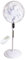 Invero 16 Inch Pedestal Air Cooling Fan with Remote Control - 3 Speed Oscillating Electric Floor Fan, Timer, Adjustable Height & Low Noise - For all Homes, Offices or Bedrooms - White