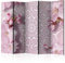 murando Akusticher Raumteiler Mandala Foto Paravent 225x172 cm beidseitig auf Vlies-Leinwand Bedruckt Akustikschaum Trennwand Spanische Wand Sichtschutz Home Office Orient Blumen Boho b-A-0512-z-c
