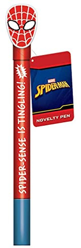 Spider-Man Novelty Pen (Sketch Design) Marvel Gifts for Boys and Girls - Official Merchandise