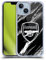 Head Case Designs Officially Licensed Arsenal FC Marble Crest Patterns Soft Gel Case Compatible With Apple iPhone 14