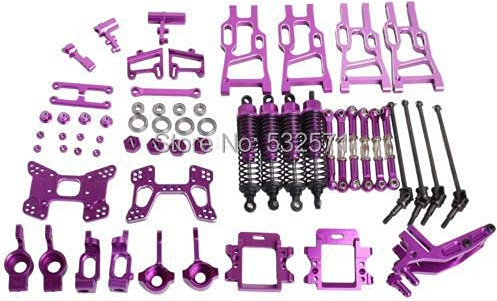 KRYDN Upgrade Teilepaket für RC 1:10 Offroad Buggy Electric & Nitro für HSP 94107, 94170, 94106 Kit ( Color : Blauw )