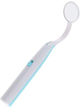 Healifty Dentalspiegel Mit Licht 1Er Pack – Antibeschlag Dentalspiegel Für Zähne Zahnspiegel Mit LED Licht Mundspiegel Zahnarzt Mundpflege Werkzeug